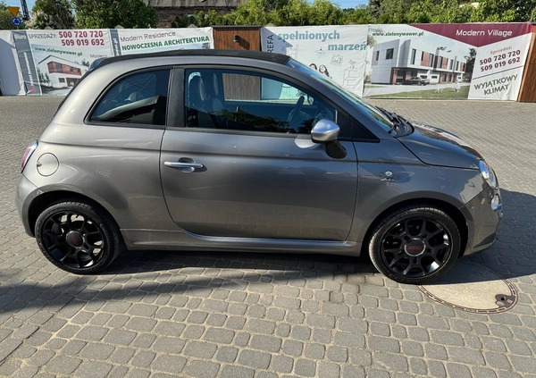 Fiat 500 cena 33900 przebieg: 114000, rok produkcji 2013 z Warszawa małe 56